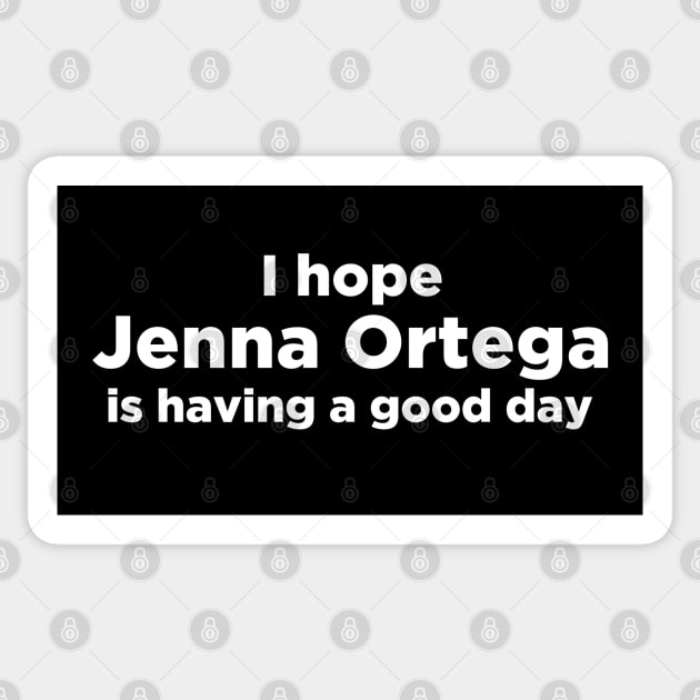 I love Jenna Ortega Sticker by thegoldenyears